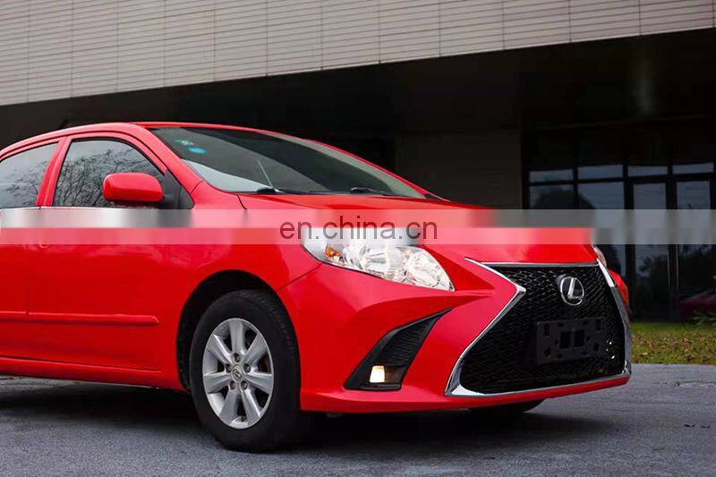 Runde High Quality Bumper For 07-13 Toyota Corolla Upgrade Lexus LS Front Bumper Body kits