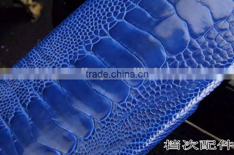 Luxury real exotic ostrich leg skin case for iphone 6 / 6S / iphone 6 plus