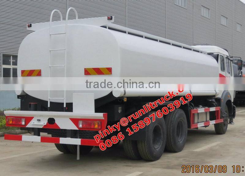 Cheaper Price Beiben 10Wheels Oil Tank Truck 25000Liters Oil Truck Fuel Delivery Trucks For Sales