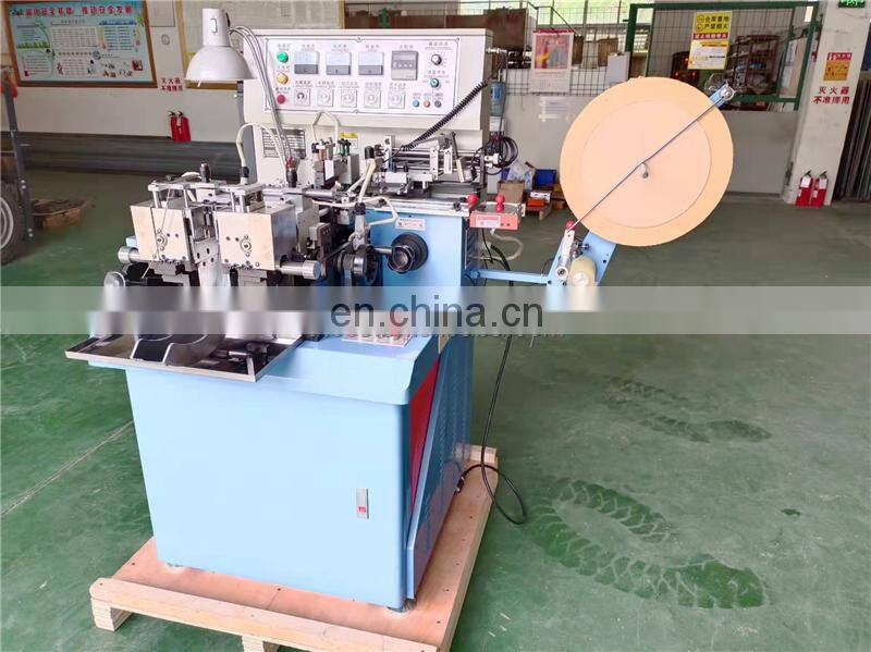 US3000 multifunction Automatic hot cold knife textile grosgrain ribbon garment apparel label cut and fold machine equipment