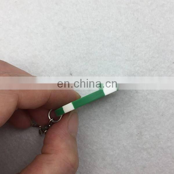Plastic Clay OEM Poker Chip with Keychain