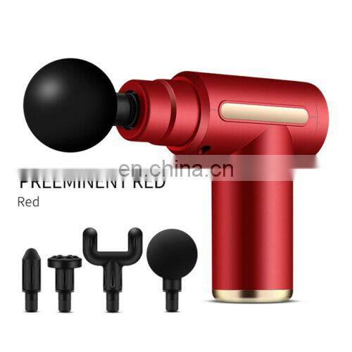 Portable Pocket Wireless Deep Muscle Body Fascia Percussion Mini Massage Gun For Home Gym