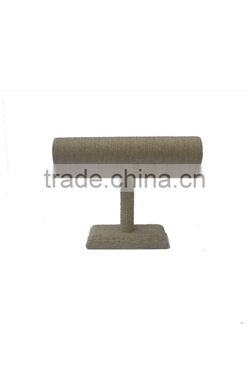 Pop popular clear acrylic bracelet and necklace t-bar display T-02