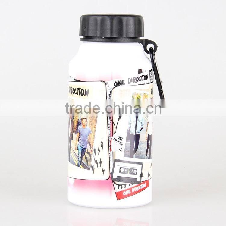 2016 Newly Easy Carrying Shenzhen Drinks Sublimation Aluminium Sports Water Bottle With PP Lid
