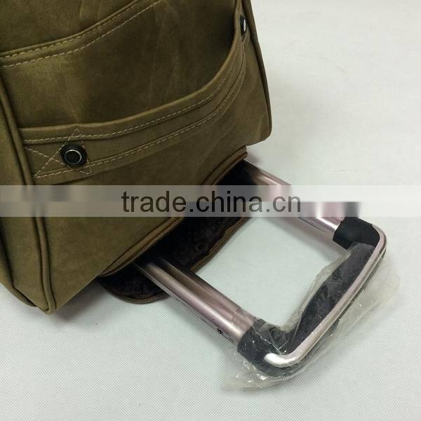 Retro-style compass luggage trolley bag(HL10)