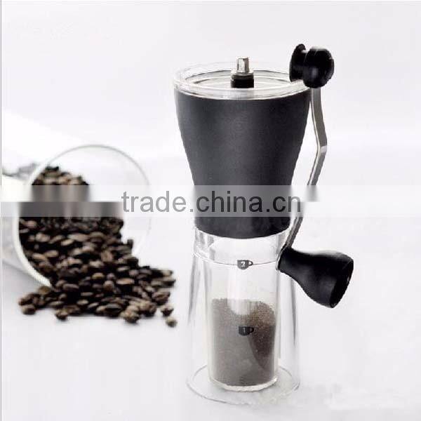 High quality Slim Ceramic Burr Coffee Grinder coffee grinder manual burr mill grinder