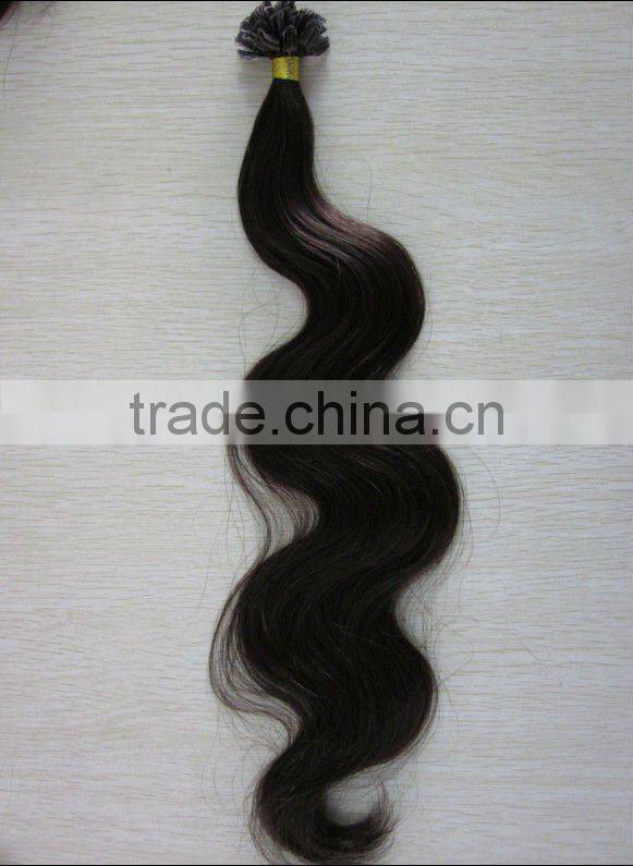 100% human remy hair extension