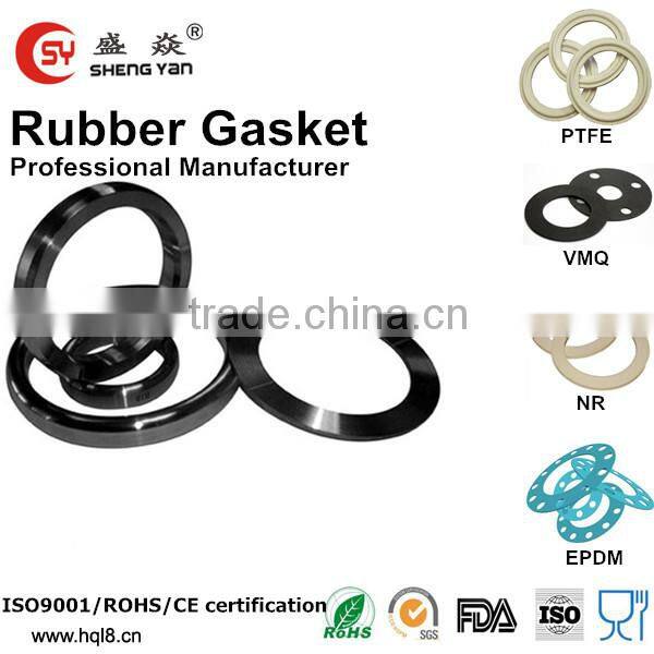 factory supply high quality ductile iron pipe rubber gasket