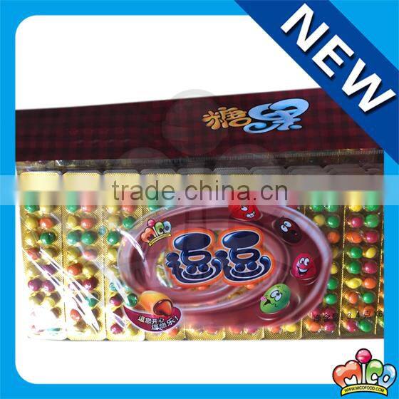fruit chocolate bean tablet candy
