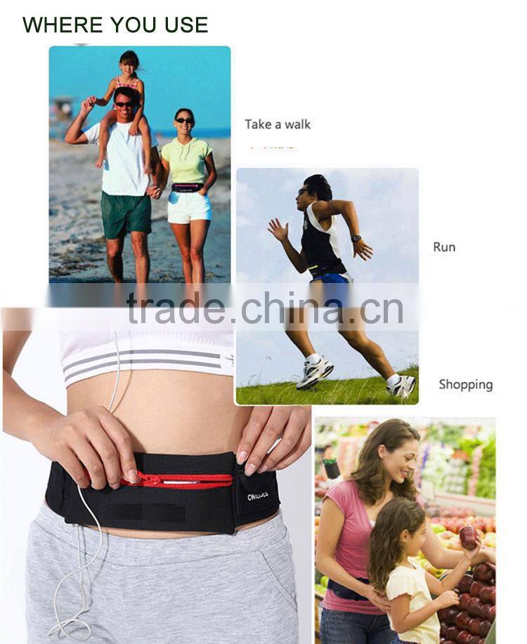 LED running waist belt