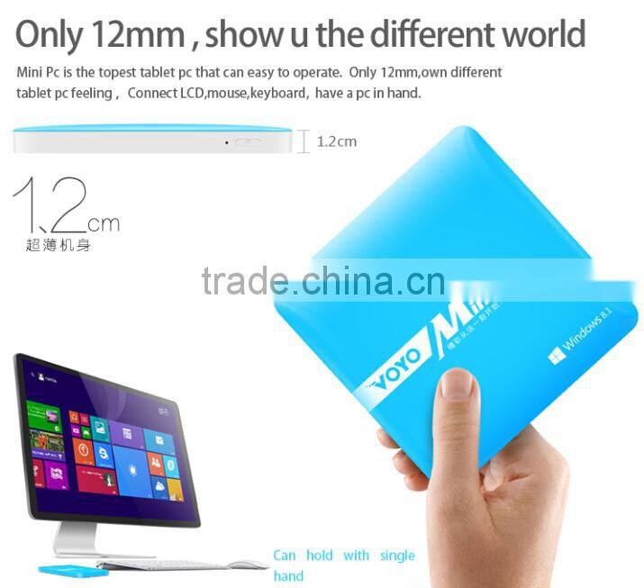 2015 Intel Z3775 quad-core Mini Pc with WIN8.1 OS