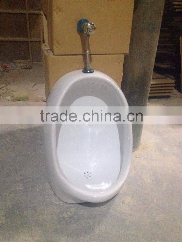 Wall hung ceramic s trap male urinal