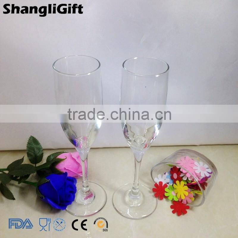High-End 180ml Glass Goblet Champagne Glass Drinking Cup