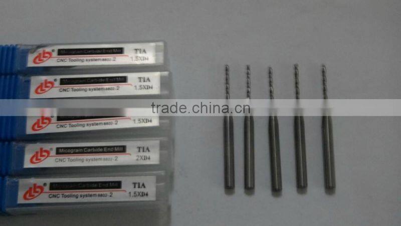 tungsten carbide end mill, solid carbide end mill, boring end mill