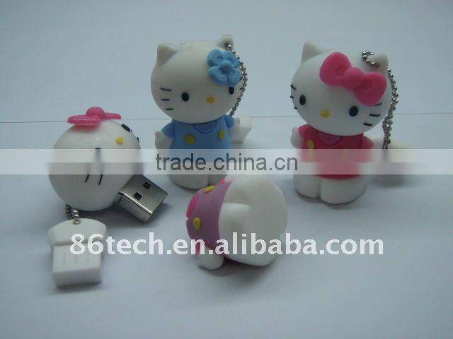 Promotional mini cartoon anime character usb flash drive 8GB