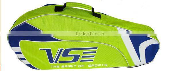 2016 Badminton racket bag sports bag suits to 3pcs,simple style