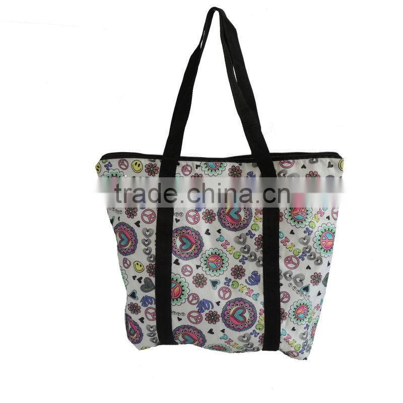 2013 New allover imprinted beach bag waterproof