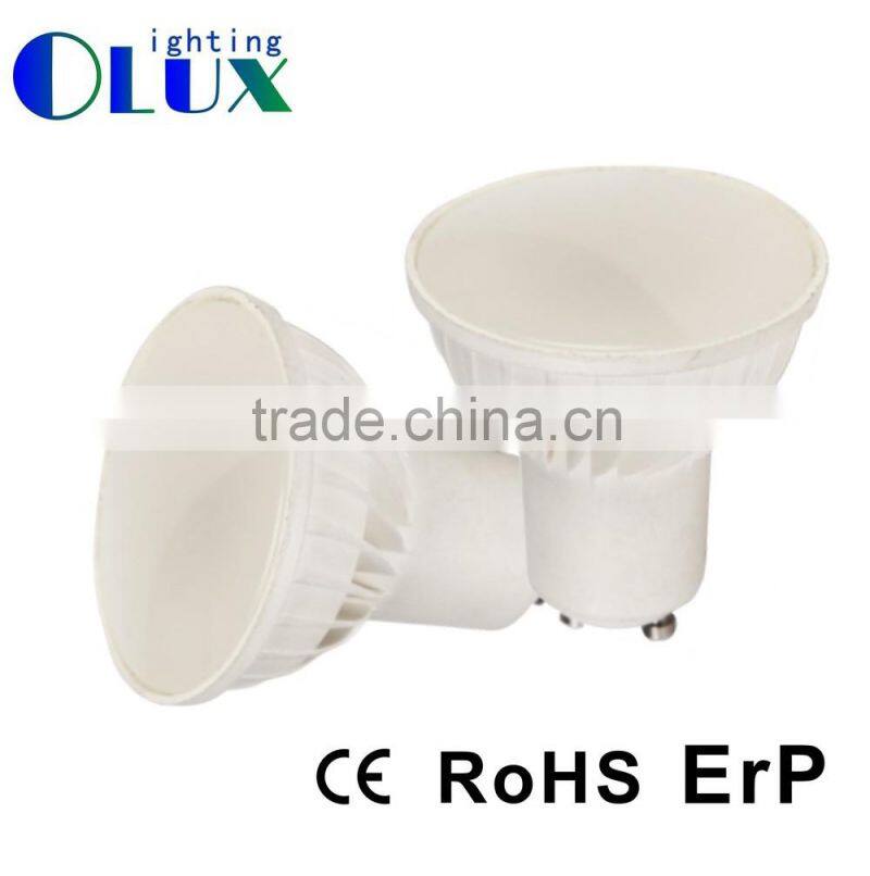 2.5W GU10 Glass housing light AC220-240V 3 Years Warranty GU10-2835SMD led spotlight