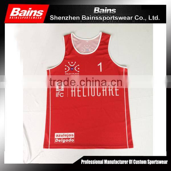 Dry fit sublimated running singlet custom design