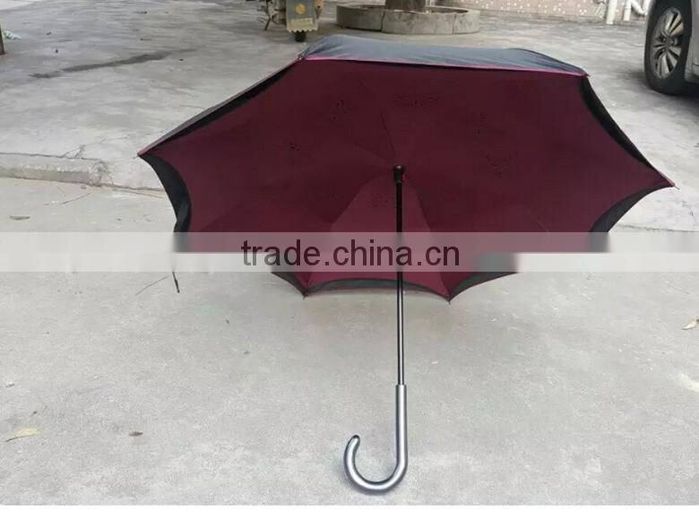 Hot sale inverted upside-down umbrella manufacturer china