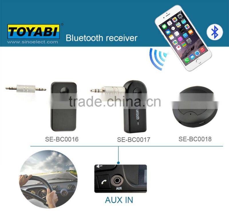 aux usb bluetooth car kit for music playing in car with mini bluetooth mp3 player