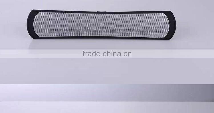 Newest Products 2016 Bar Shaped High Definition Sound New Portable Mini Bluetooth Speaker Music Bluetooth Speaker