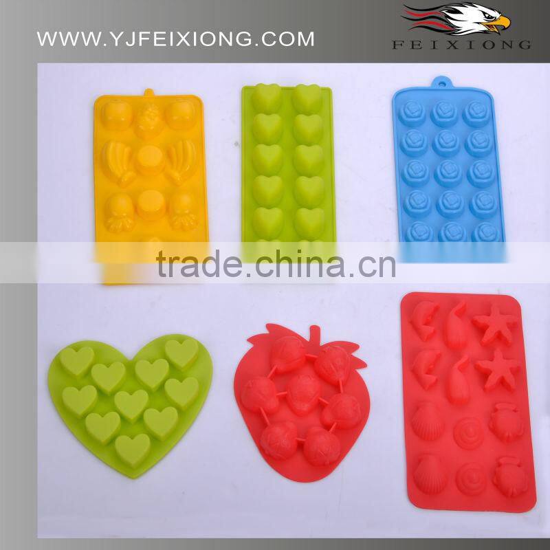 Hot selling!! coloful silicone ice tray