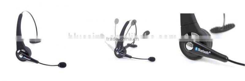 Bluetooth Wireless Earphone For Playstation 3 PS3 Black Headset with Microphone