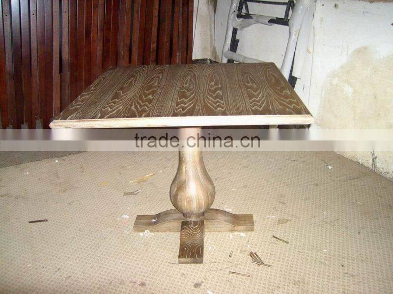 Used wooden round dining table for sale XYN38