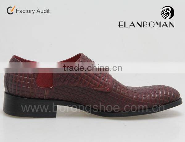 Woven leather wholesale spain shoes for men