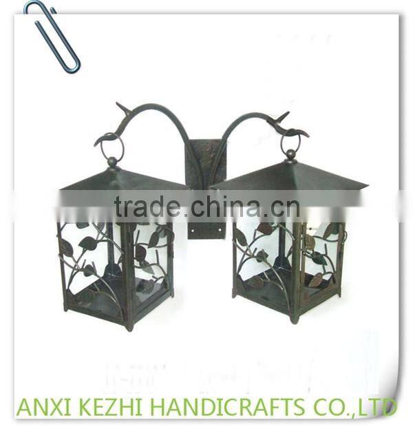 LC-77104 Wrought Iron Decorative Hanging Candle Lantern