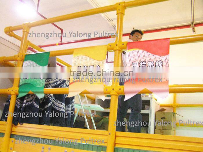 FRP guardrail post/frp square post/fiberglass round post