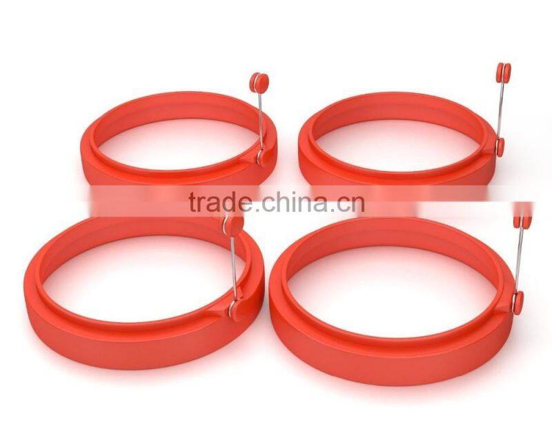100% Food Grade Round Shape Silicone Fried Egg Cook Ring