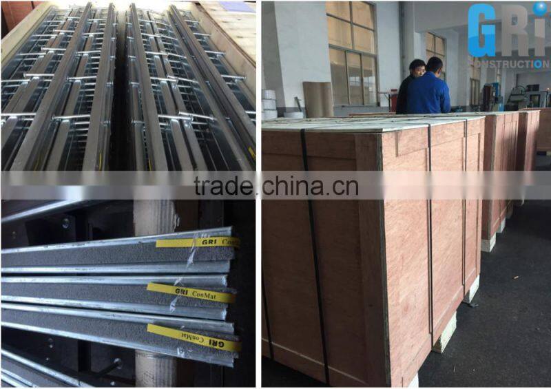 Hot rolled I welded anchor cast-in channel for railway and tunnel