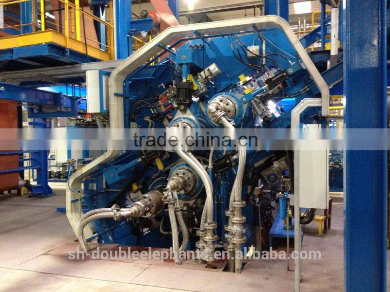 5 roller pvc plastic rigid sheet production line