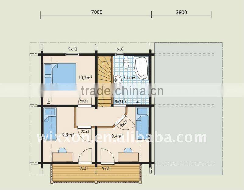 outdoor wooden house