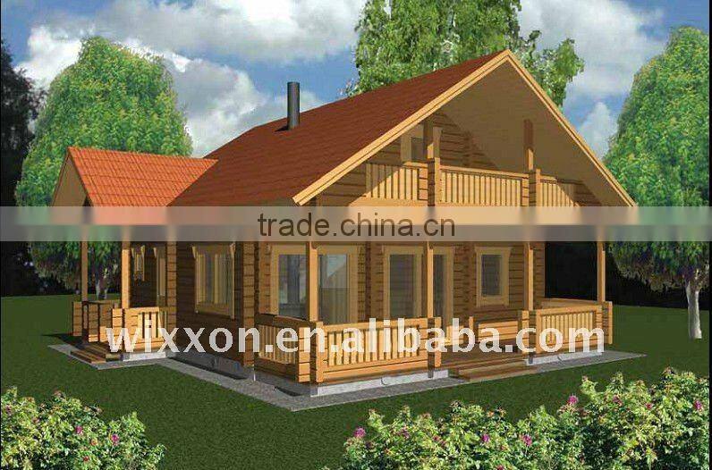 Impressive prefabricated wooden villa