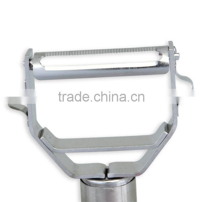 S/S 17.5*6.5*1.5 Hot sale kitchen tools stainless steel peeler/potato peeler/apple peeler/fruit peeler slicer