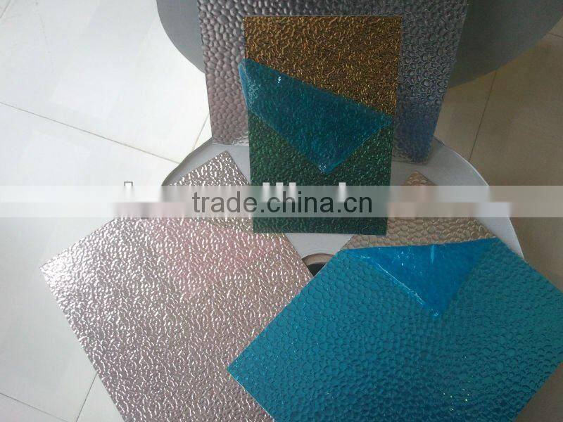 1060 1100 0.7mm aluminum hammered reflective mirror sheet