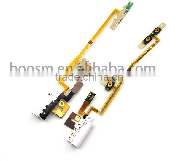 Brand new power flex cable for ipod Nano 6 , oem black power flex for iPod Nano 6 power control flex cable replacement