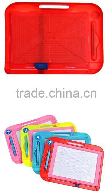 No -toxic plastic kids erasable drawing board with plastic pen
