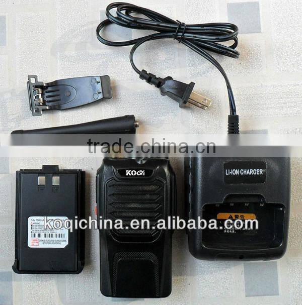 brand new uhf 400-470mhz 5W KQ-V8S Walkie Talkies Long Range