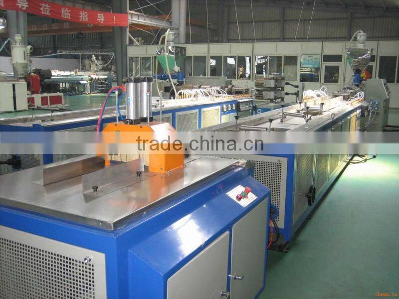 pvc edge banding extrusion line/pvc edge band production line