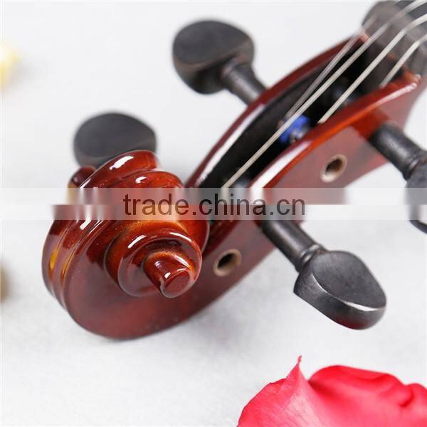 Colorful Violins With Cases Wood Violin Case Miniature Violin
