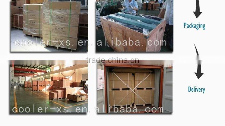 bar and plate aluminum air cooler for piston compressor