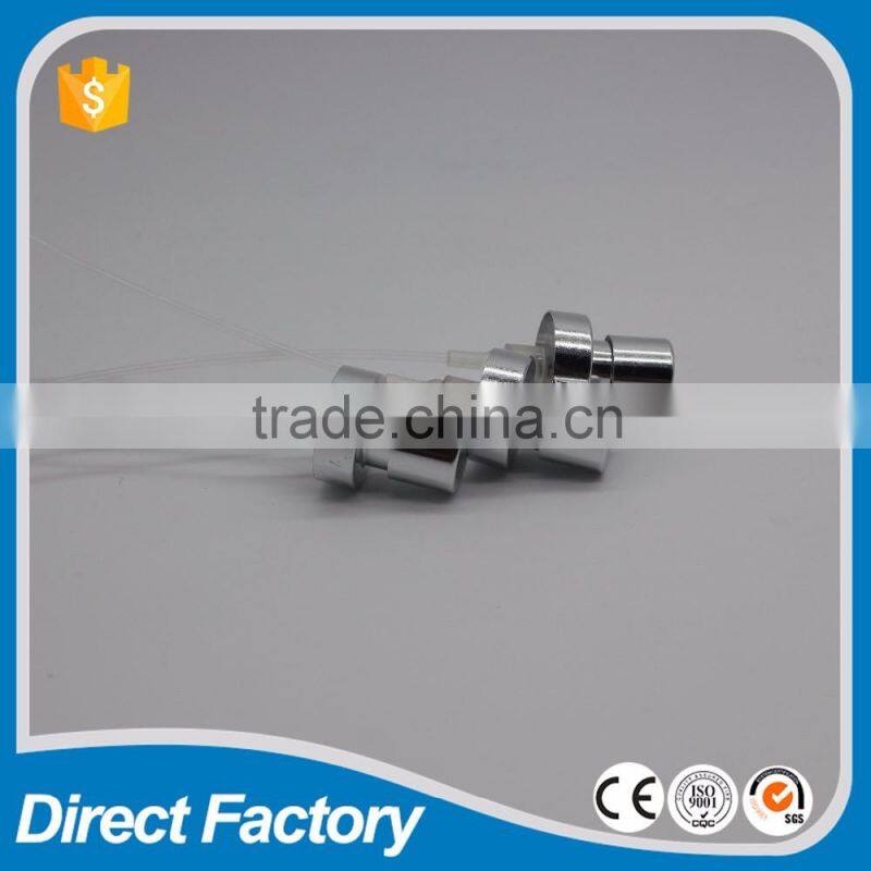different size golden /silver perfume sprayer , aluminum perfume pump with nozzle