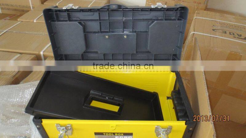Large hardware tools box plastic high quality tool box useful hardware tools box