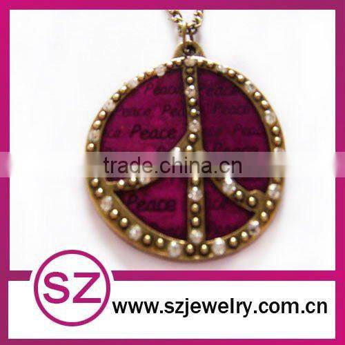 Antique bronze necklace chain design hot sale