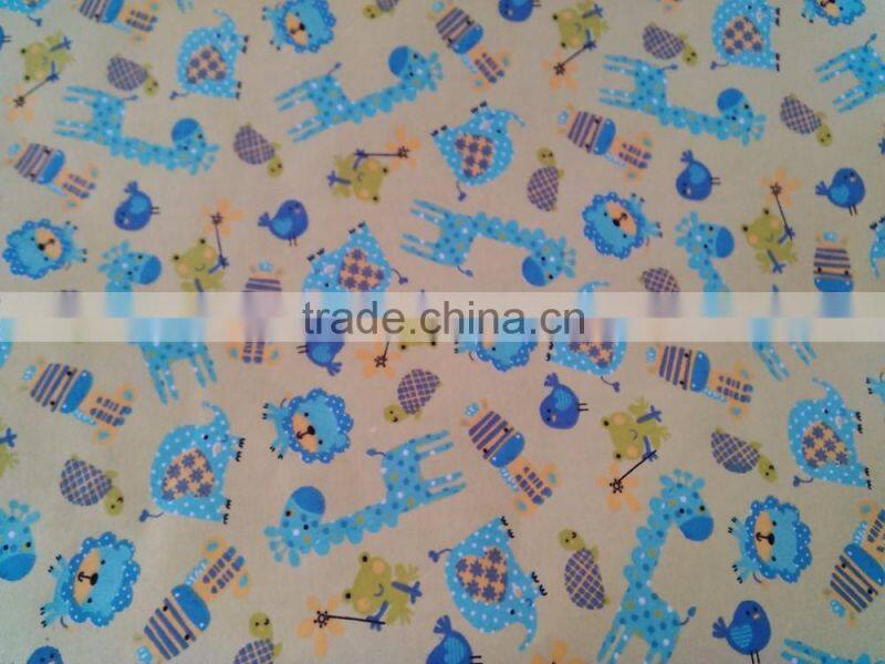 New design 100 cotton flannel fabric new born baby clothes baby/kid bedding