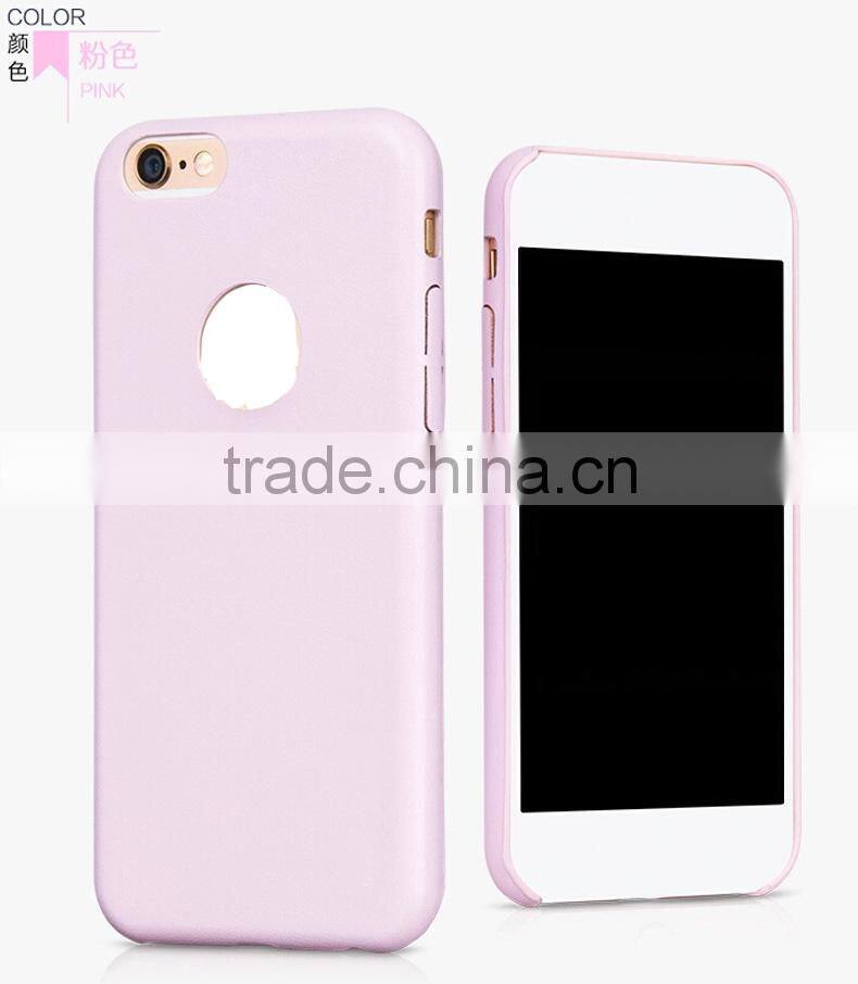 Wholesale leather design tpu cell phone case for samsung S6 Edge